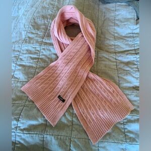 J. Crew Pink Knit long Scarf